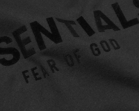 ESSENTIALS Black Tracksuit