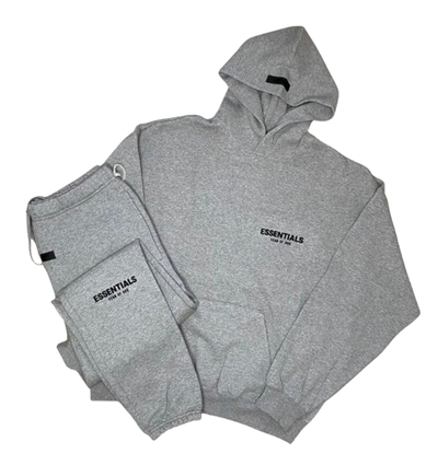 ESSENTIALS Grey Tracksuit