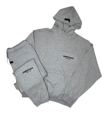 ESSENTIALS Grey Tracksuit
