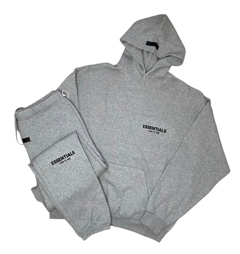 ESSENTIALS Grey Tracksuit