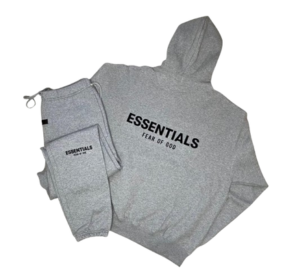 ESSENTIALS Grey Tracksuit