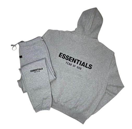 ESSENTIALS Grey Tracksuit