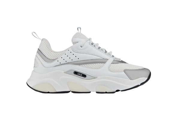 DIOR B22 White Reflective Trainer