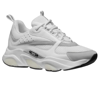 DIOR B22 White Reflective Trainer