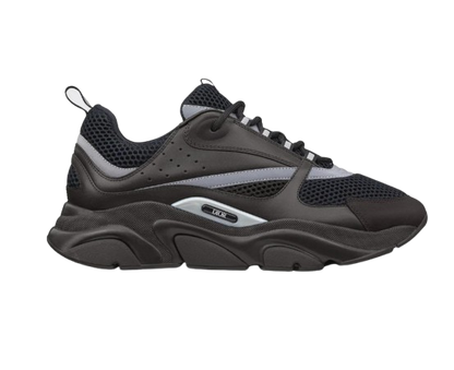 DIOR B22 Black Reflective Trainer