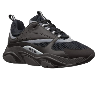 DIOR B22 Black Reflective Trainer
