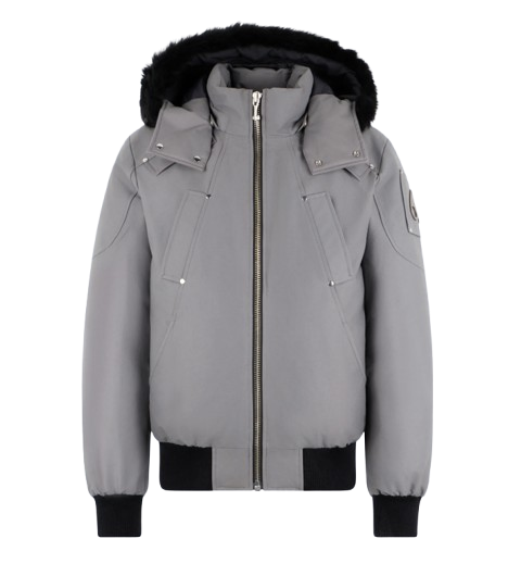 Moose Knuckles Original Ballistic Shearling Trim Bomber