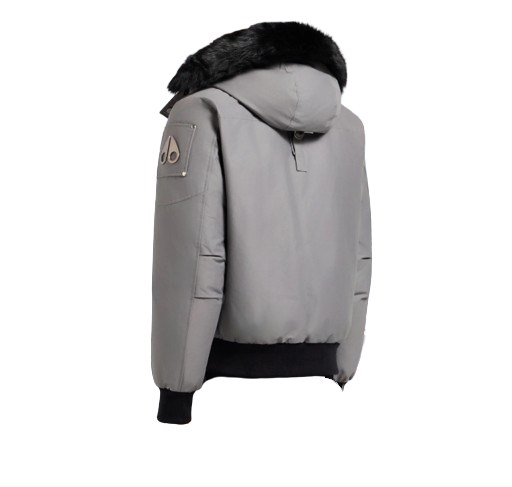 Moose Knuckles Original Ballistic Shearling Trim Bomber