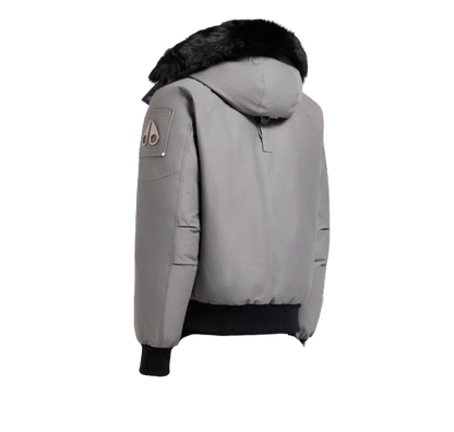 Moose Knuckles Original Ballistic Shearling Trim Bomber